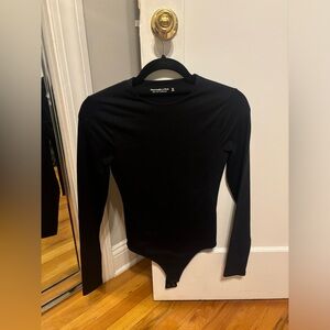 Abercrombie Soft AF black bodysuit